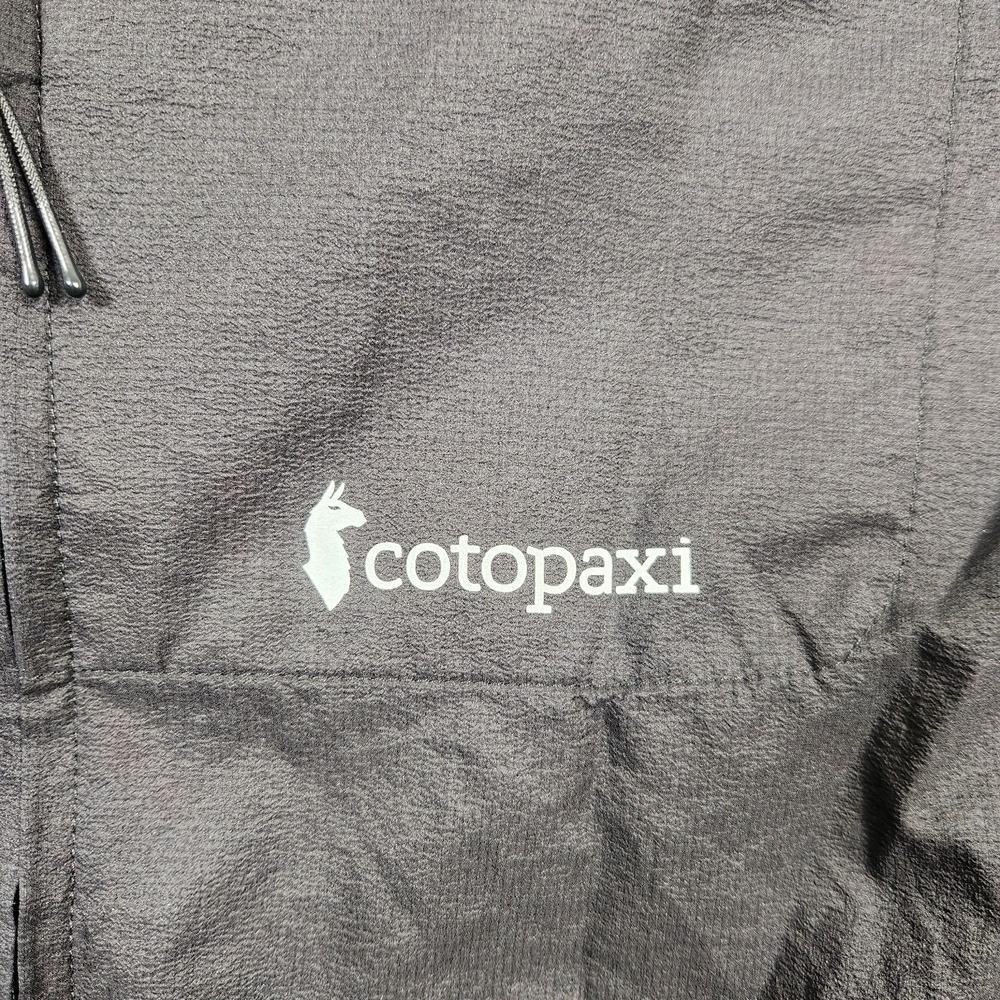 Cotopaxi Jacket Medium Black Paray Ultralight Active Shell Packable Windbreaker - Picture 6 of 12